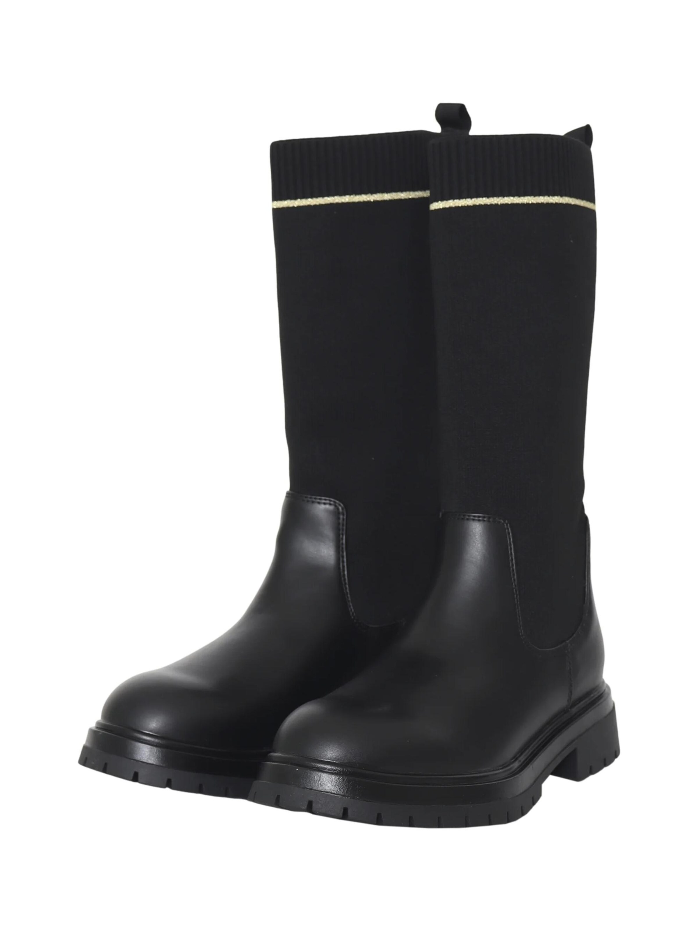 TOMMY HILFIGER Boots in Black: front