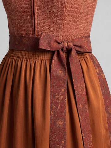 SPIETH & WENSKY Dirndl 'Kristall' in Orange