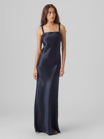 VERO MODA - Vestido de noche 'Mathilde' en azul: frente