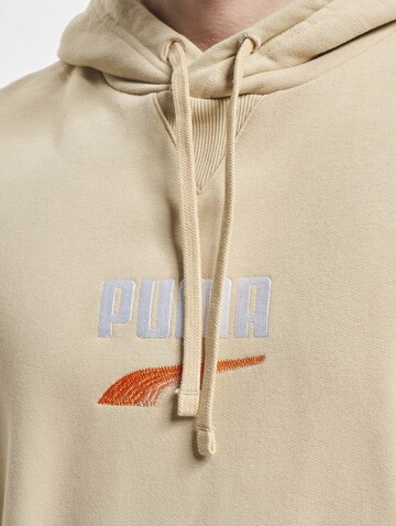 Sweat-shirt 'Downtown' PUMA en beige