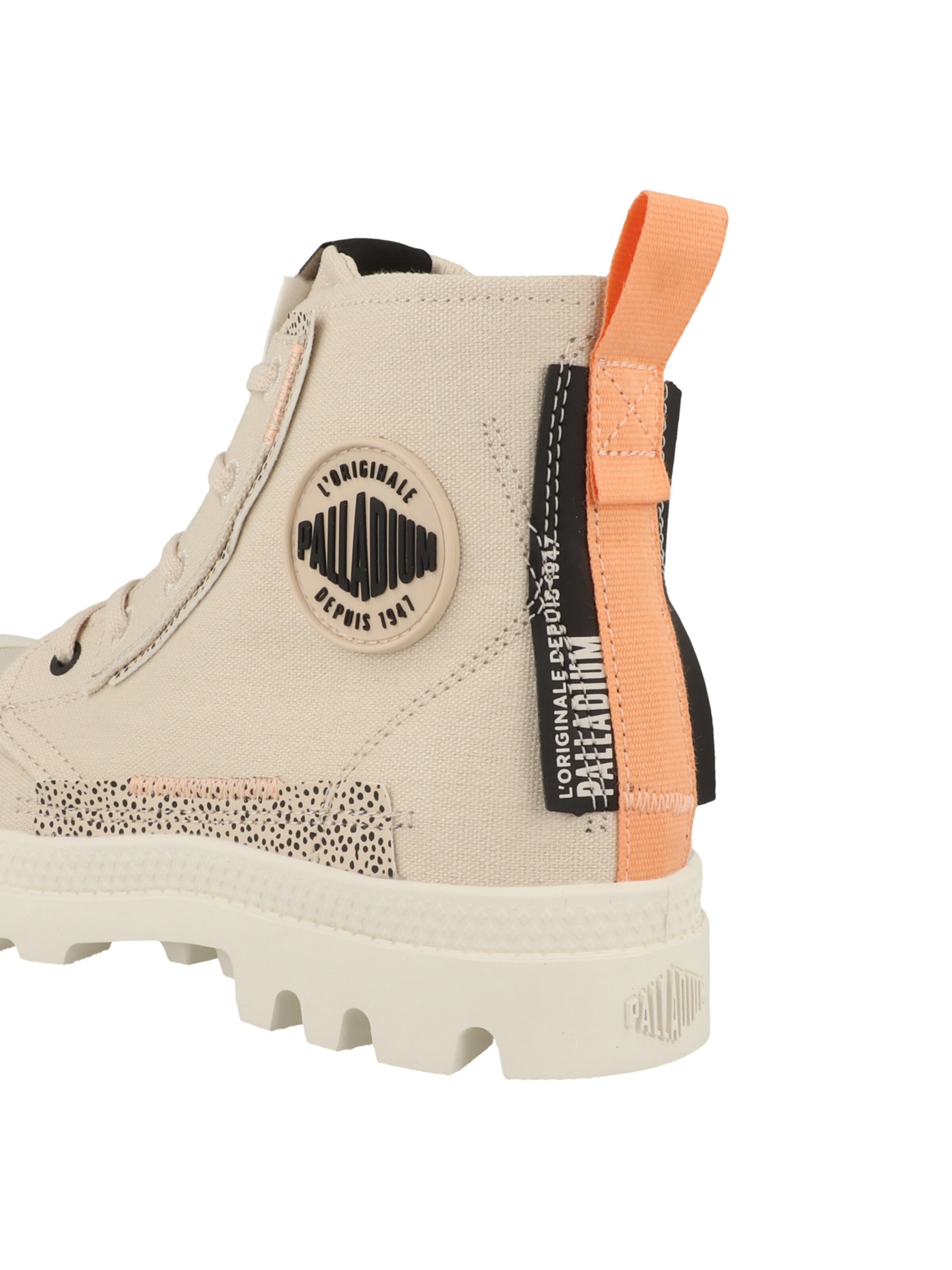 Bottines à lacets 'Pampa' Palladium en beige