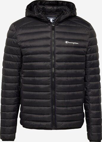 Champion Authentic Athletic Apparel Jacke in Schwarz: predná strana