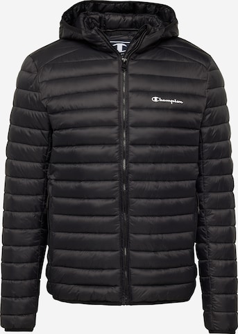 Champion Authentic Athletic Apparel Jacke in Schwarz: predná strana