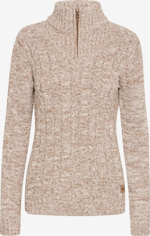 Oxmo Pullover 'Phepe' in Beige: Vorderseite