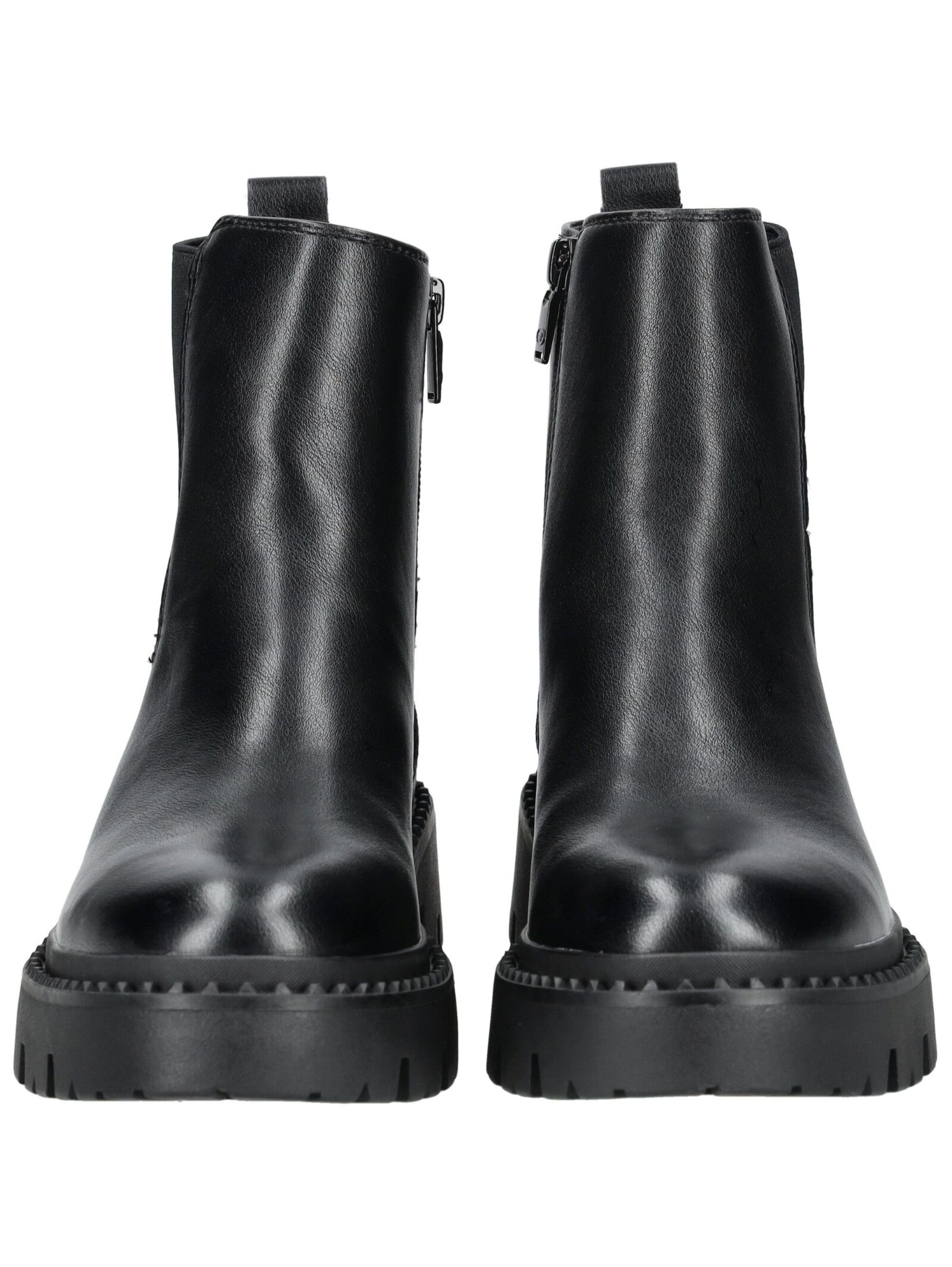 TOM TAILOR Chelsea Boots in Schwarz