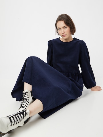 Warehouse - Vestido oversized em azul