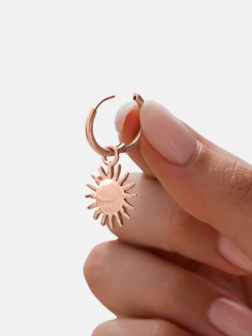 Boucles d'oreilles 'Sonne' GOOD.designs en or