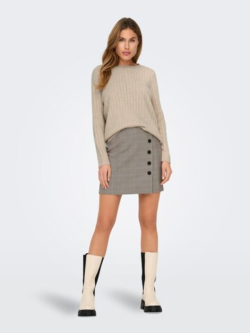 ONLY Nederdel 'ONLCAROL' i beige