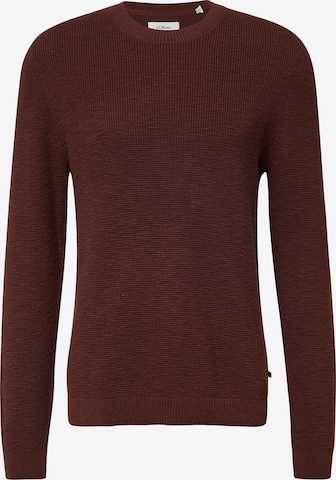 Pull-over s.Oliver en rouge : devant