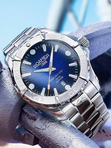 Roamer Analog Watch 'Deep Sea' in Blue