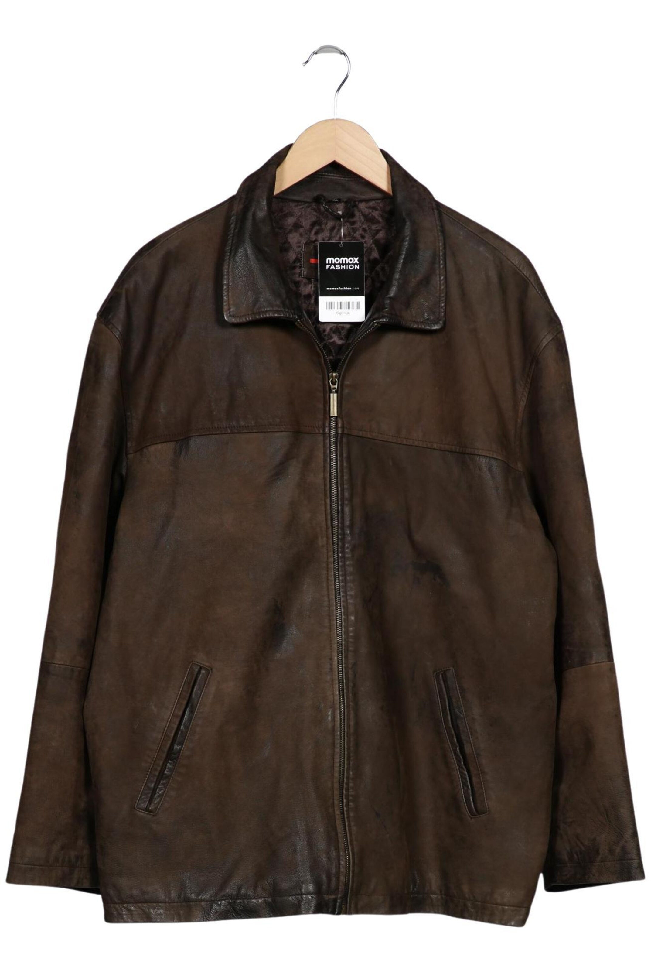 LLOYD Jacke L-XL in Braun: Vorderseite