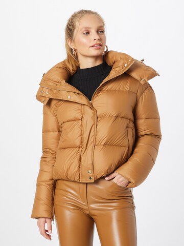 Veste d’hiver PATRIZIA PEPE en marron : devant