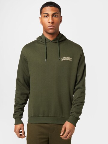 Les Deux Sweatshirt 'Blake' in Green: front