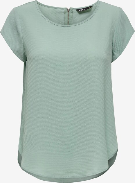 ONLY Onlvic Maglietta Donna Confezione Da 2: Girocollo Manica Corta, Colori Vari (Nero, Verde, Rosa, Blu), Taglie 34-44
