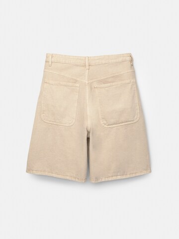 Loosefit Pantaloni di Pull&Bear in beige