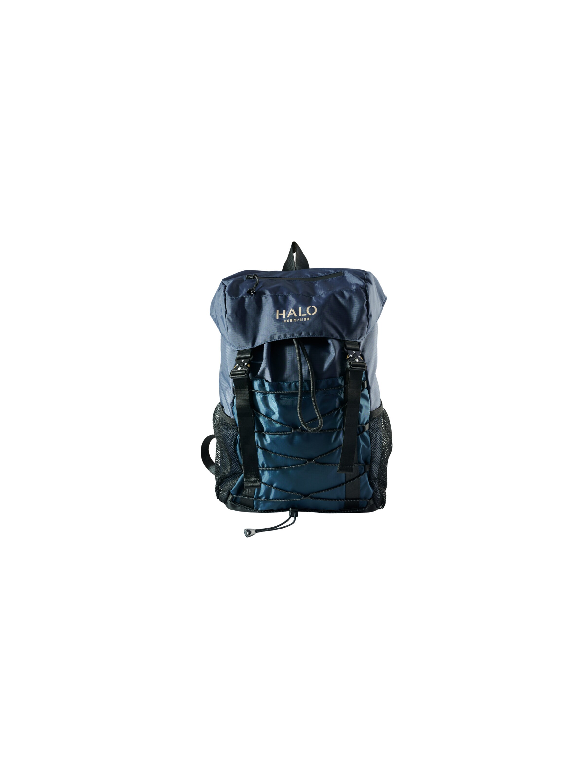 HALO Rucksack in Blau: Vorderseite