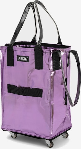 HULKEN - Shopper 'Hulken Rolling Tote' en lila: frente