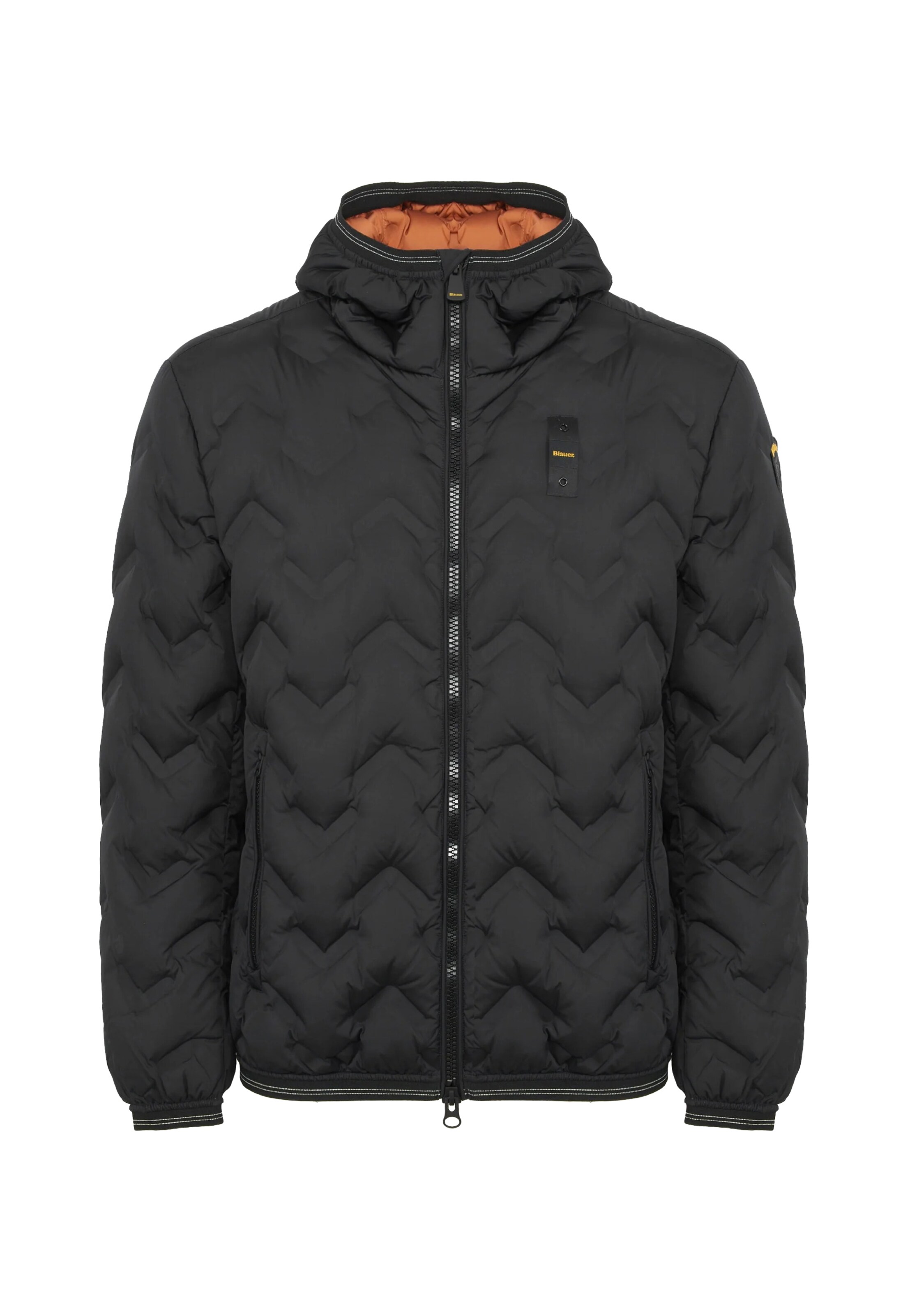 Blauer.USA Overgangsjakke i sort: forside