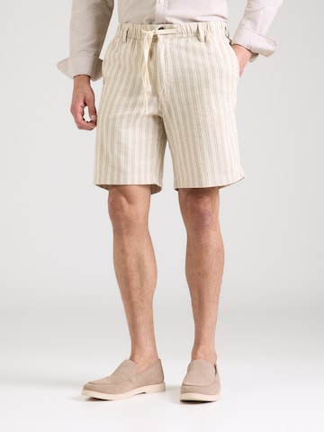 JACK & JONES - regular Pantalón 'JPSTJAIDEN' en beige: frente
