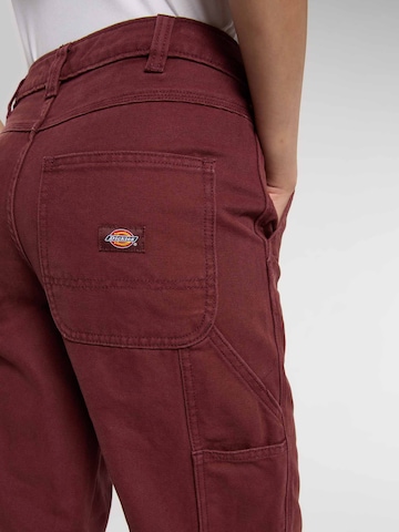 Loosefit Pantalon 'Carpenter' DICKIES en marron