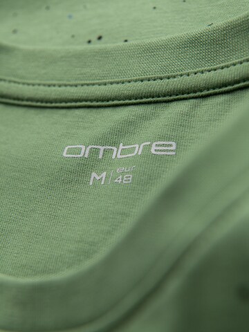 Ombre Shirt in Groen