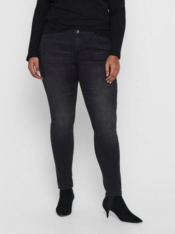 ONLY Carmakoma Regular Jeans 'VICKY' in Black: front