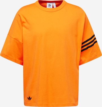 Maglietta 'Adicolor Neuclassics' di ADIDAS ORIGINALS in arancione: frontale