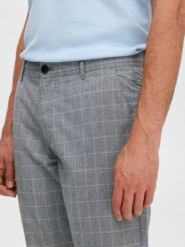 Regular Pantalon chino SELECTED HOMME en gris
