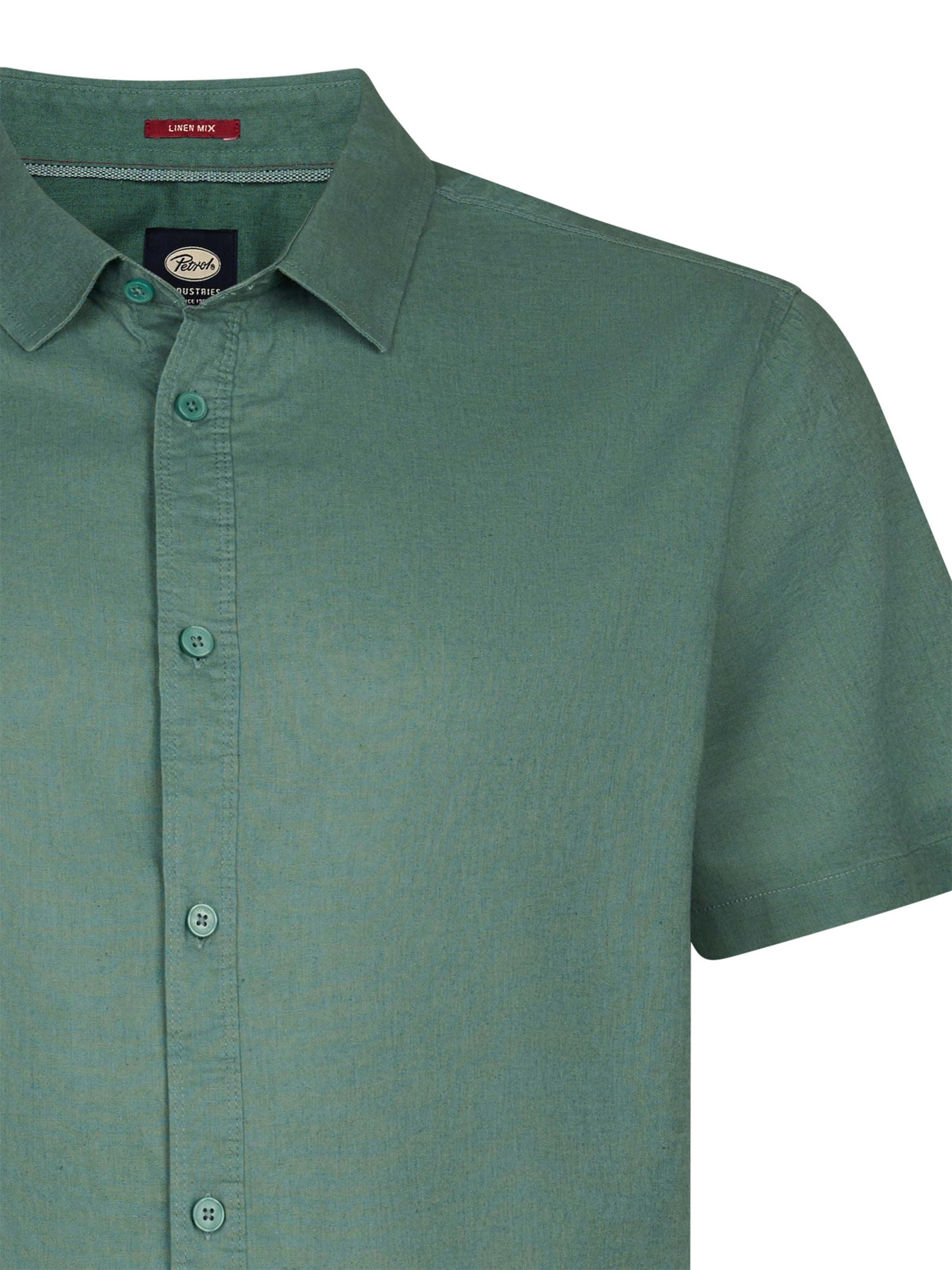 Fit confort Chemise Petrol Industries en vert