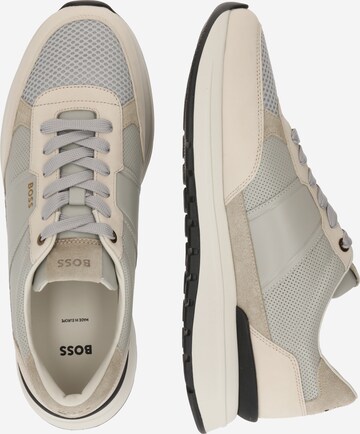 BOSS Sneakers 'Jace Runn lmme' in Grey