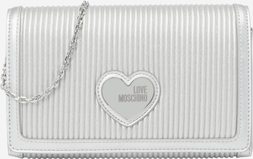 Love Moschino Tasche in Silber