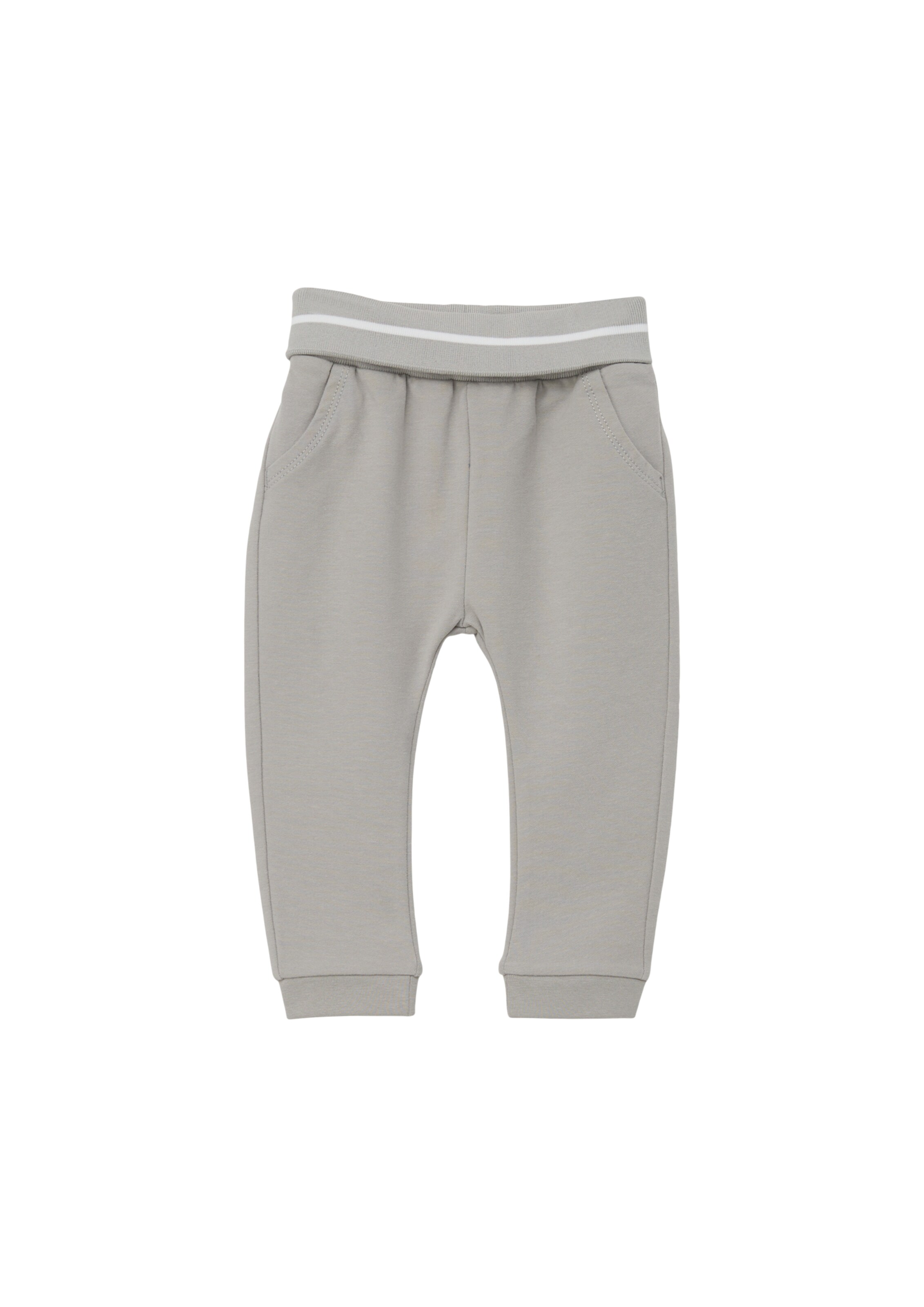 Effilé Pantalon s.Oliver en gris : devant