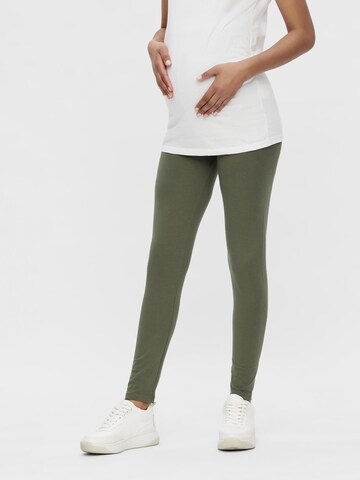 MAMALICIOUS Skinny Leggings 'Lea' in Green