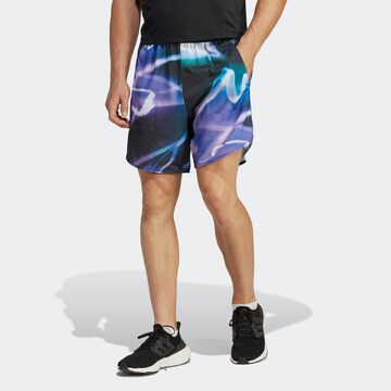 Pantalon de sport ADIDAS PERFORMANCE en violet : devant
