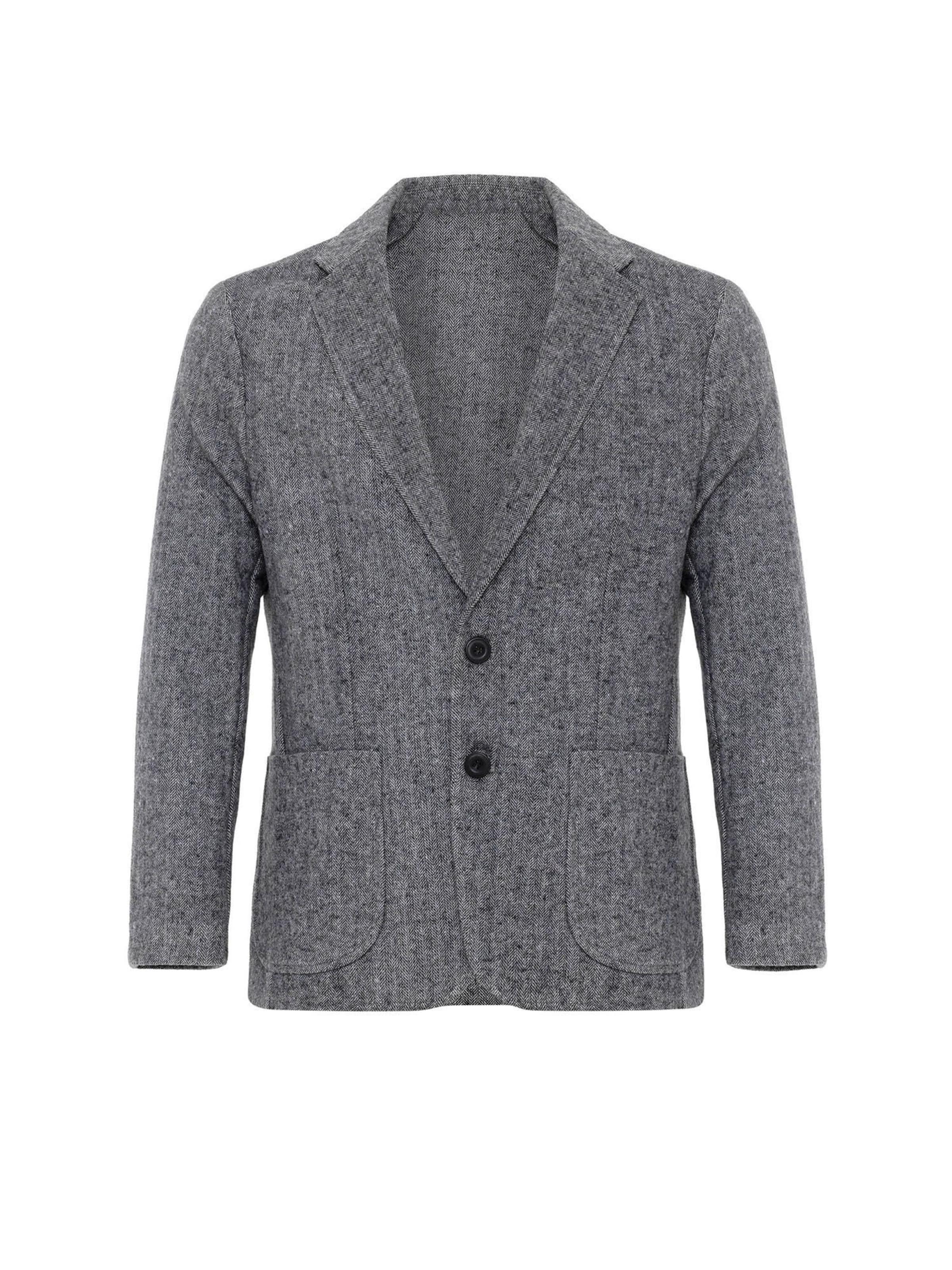 pilka Antioch Standartinis modelis Klasikinis švarkas: priekis