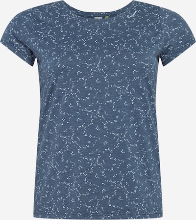 Ragwear Plus T-Shirt 'MINT' in taubenblau / weiß, Produktansicht