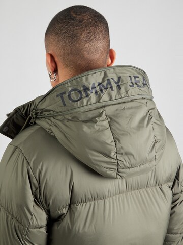 Tommy Jeans Winter jacket in Green
