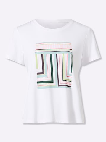 heine T-shirt i vit