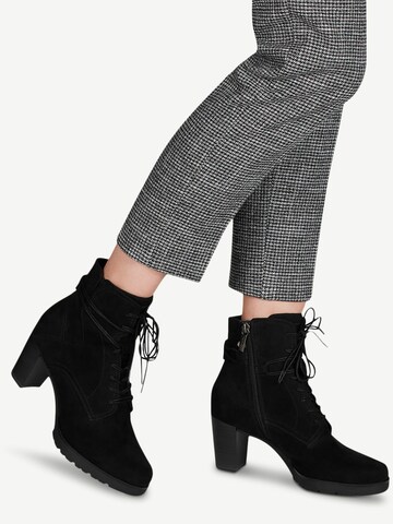 Tamaris Stiefelette in Schwarz: Vorderseite