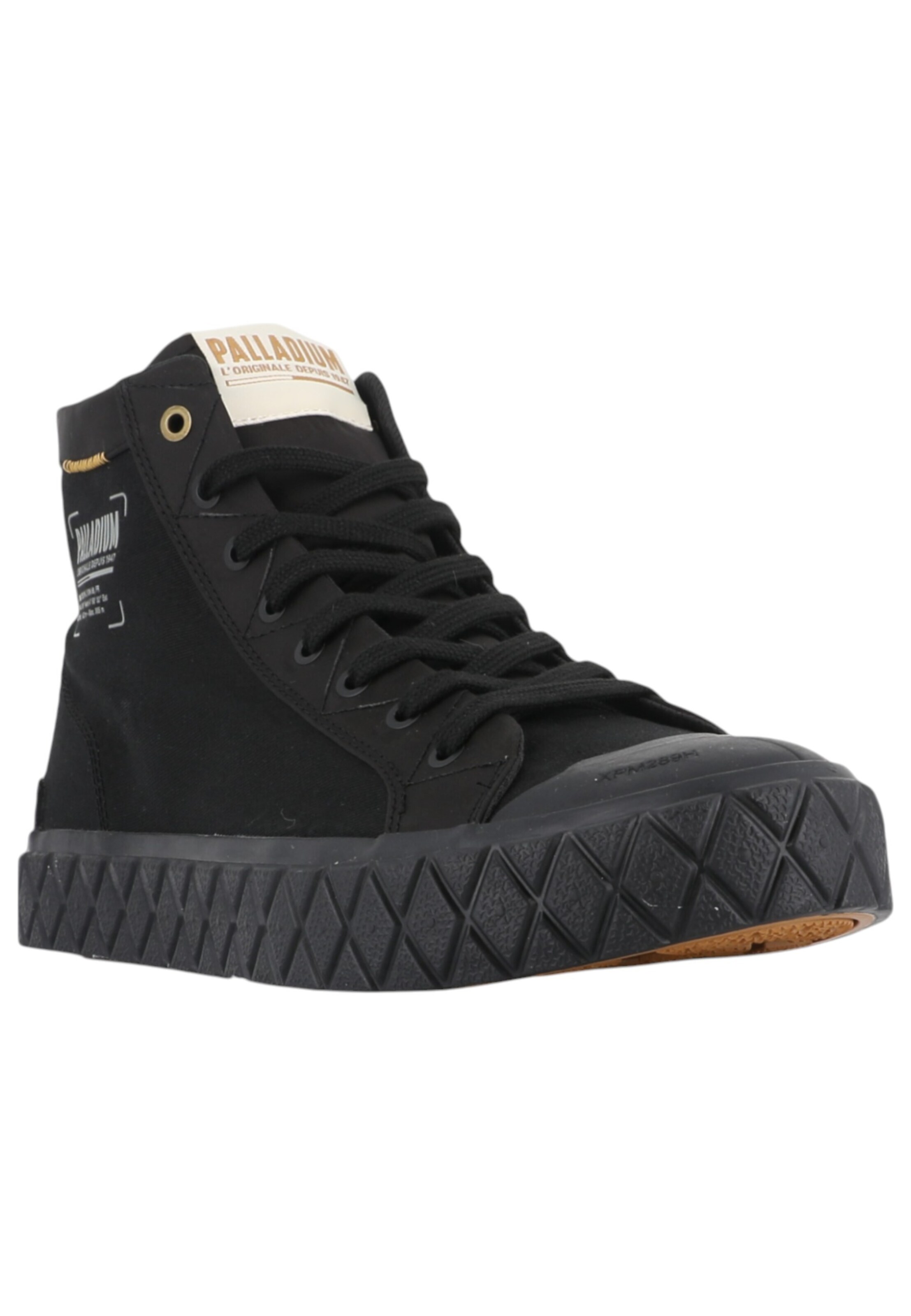 Palladium Sneaker 'Palla Ace Detroit' in Schwarz: Vorderseite