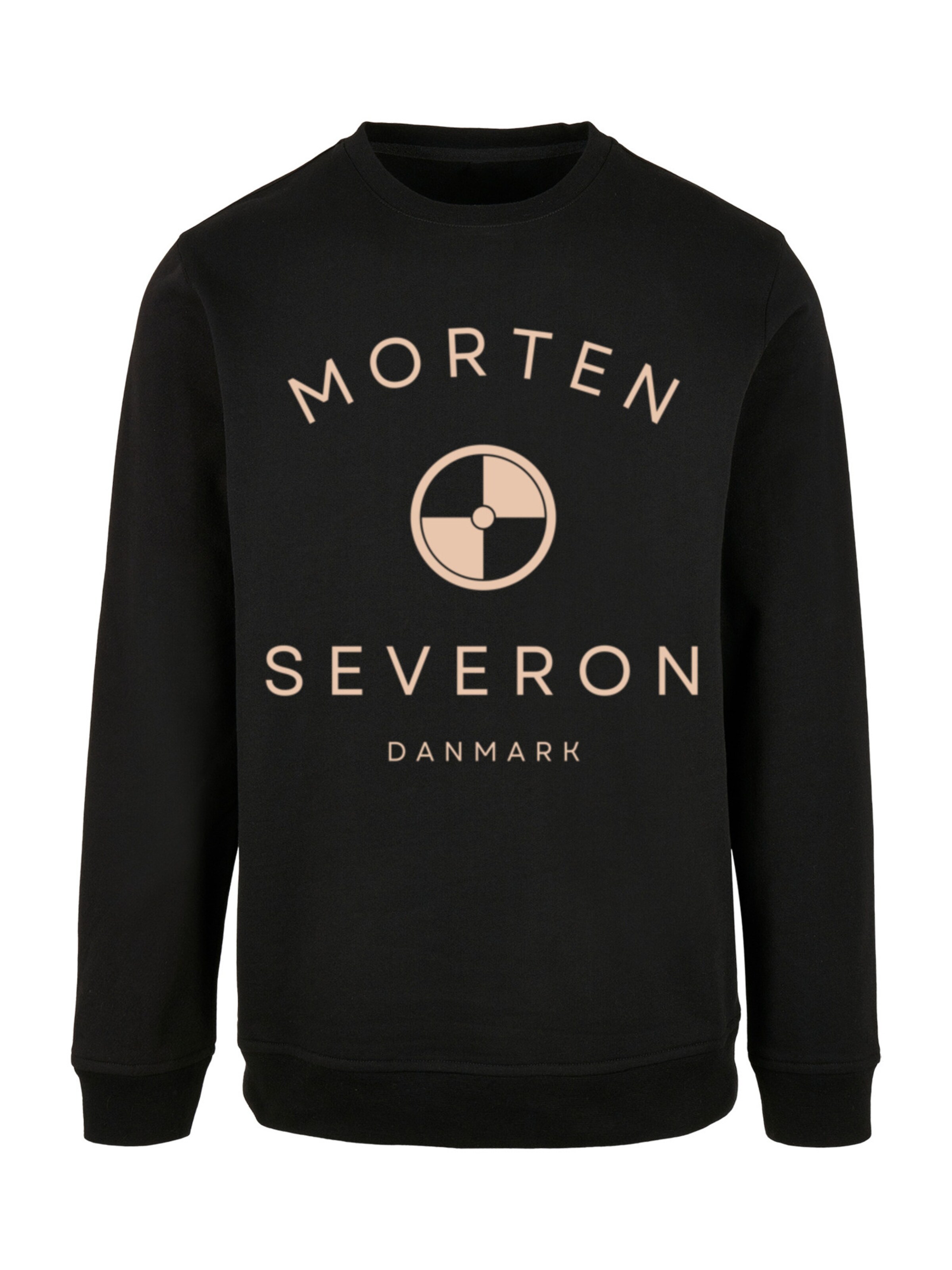 F4NT4STIC Sweatshirt 'MORTEN SEVERON' in Black: front