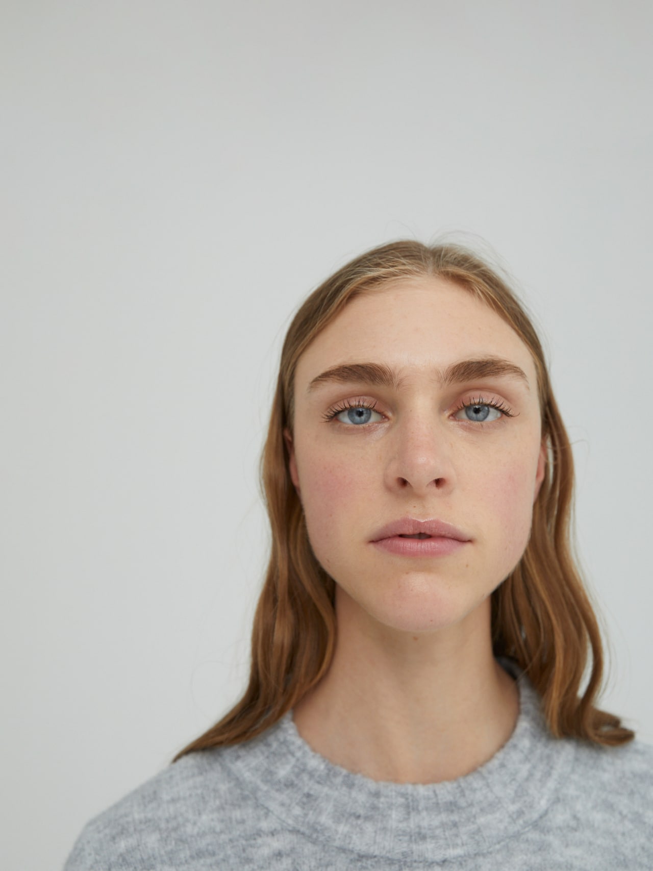 EDITED Produkte Pullover 'Elyse' graumeliert