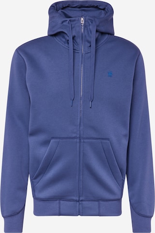 G-Star RAW Sweatjacke in Blau: predná strana