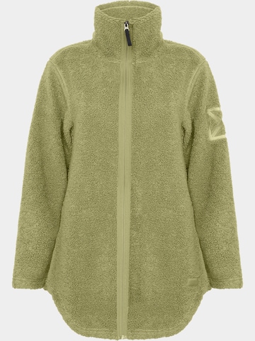 Didriksons Fleece jas in Groen: voorkant