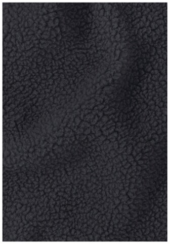 JACK WOLFSKIN Athletic Fleece Jacket in Black