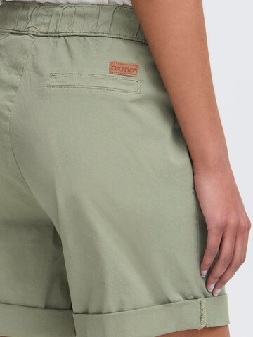 Oxmo - Loosefit Pantalón chino 'Chanel' en verde