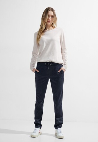 CECIL Slim fit Pants in Blue