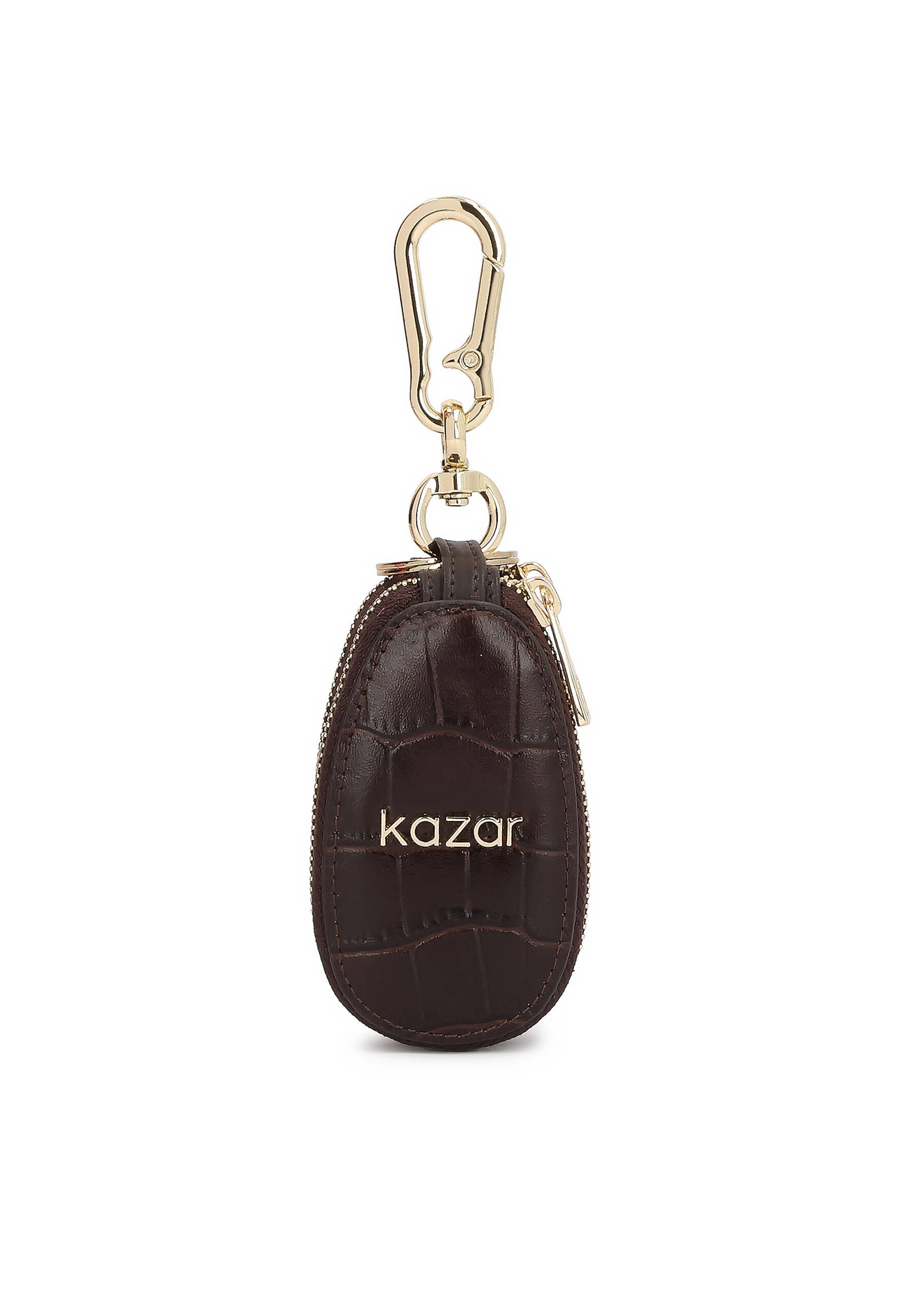 Kazar Etui in Bruin: voorkant