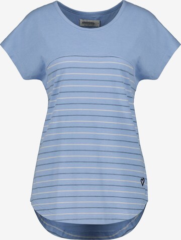 Alife and Kickin T-Shirt 'ClarettaAK' in Blau: predná strana