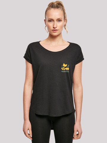 T-shirt 'Woodstock' F4NT4STIC en noir : devant